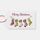 クリスマスストッキング ギフトタグ (裏面横)