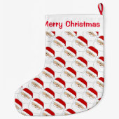 クリスマスストッキング/サンタ ラージクリスマスストッキング (裏面)