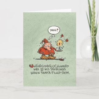 クリスマスストッキング シーズンカード