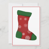 クリスマスストッキング シーズンカード (正面)