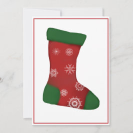 クリスマスストッキング シーズンカード