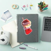 クリスマスストッキング シール (iPadカバー)