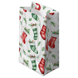 クリスマスストッキング スモールペーパーバッグ