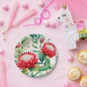 クリスマスストッキング ペーパープレート (パーティー)