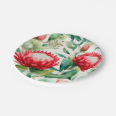 クリスマスストッキング ペーパープレート (アングル)