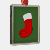 クリスマスストッキング メタルオーナメント (右)