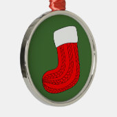 クリスマスストッキング メタルオーナメント (右)