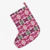 クリスマスストッキング – ヤギのリリー (裏面 (吊り時))