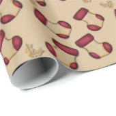 クリスマスストッキング ラッピングペーパー (ロールコーナー)