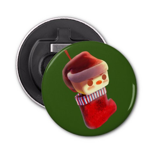 クリスマスストッキング 栓抜き (正面)