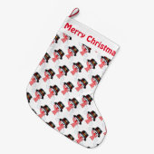 クリスマスストッキング/雪だるま ラージクリスマスストッキング (正面 (吊り時))