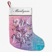 クリスマスストッキング- Adiela Akooによる愛への扉 スモールクリスマスストッキング (正面)