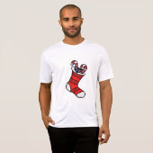 クリスマスストッキング Tシャツ (正面フル)