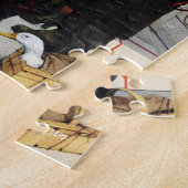 クリスマスストップのバス ジグソーパズル (側面)