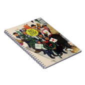 クリスマスストップのバス ノートブック (右側)