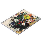 クリスマスストップのバス ノートブック (左側)