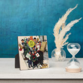 クリスマスストップのバス フォトプラーク (インサイチュ)