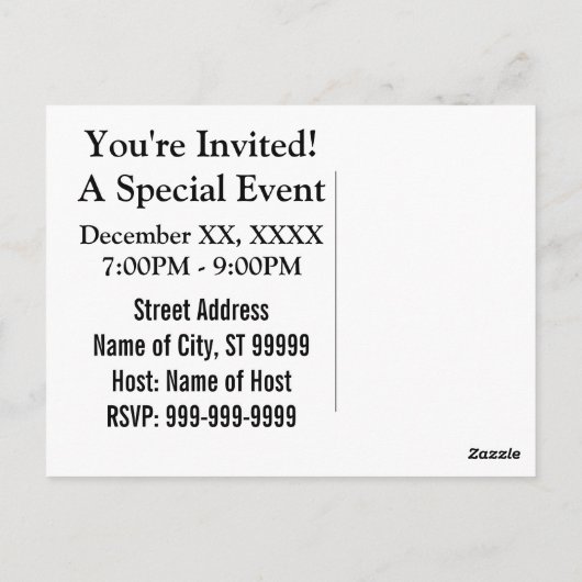 クリスマスストップのユーモア:戦い&調整おもしろい ポストカード (裏面)