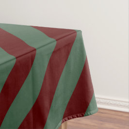 クリスマスストライプ テーブルクロス