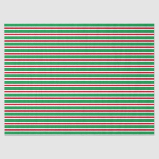 クリスマスストライプ 薄葉紙 (正面)
