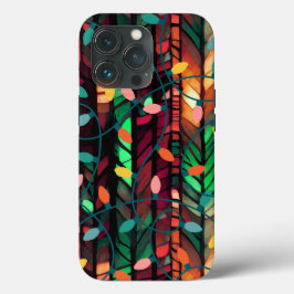 クリスマスストリングライトカラフル電球 iPhone 13 PROケース
