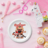 クリスマスストーリーポスターアート ペーパープレート (パーティー)