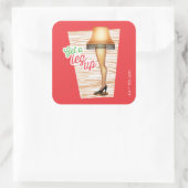 クリスマスストーリーランプ |脚を上げる スクエアシール (バッグ)