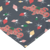 クリスマスストーリー |クリスマスライトパターン テーブルクロス (アングル)