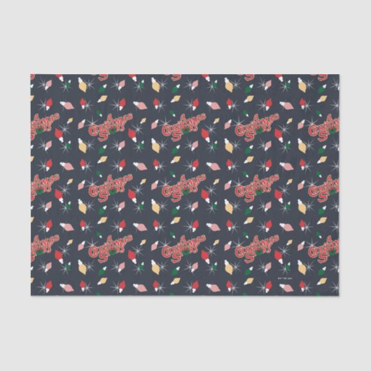 クリスマスストーリー |クリスマスライトパターン 薄葉紙 (正面)