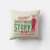 クリスマスストーリー |ピンクの悪夢 クッション (裏面)