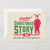 クリスマスストーリー |ピンクの悪夢 シーズンポストカード (正面/裏面)