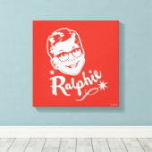 クリスマスストーリー |ラルフィー キャンバスプリント (インサイチュ (ウッドフロア))