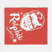 クリスマスストーリー |ラルフィー フリースブランケット (正面(横))