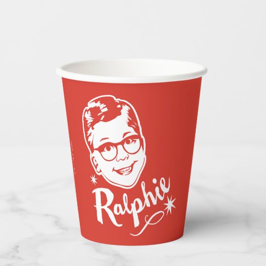 クリスマスストーリー |ラルフィー 紙コップ (正面)