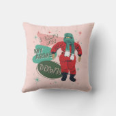 クリスマスストーリー – 腕を下げることができない クッション (裏面)