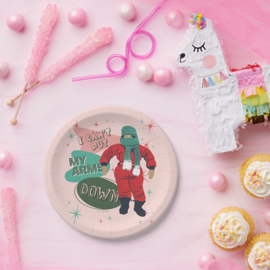 クリスマスストーリー – 腕を下げることができない ペーパープレート (パーティー)