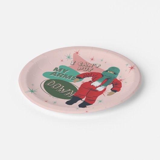 クリスマスストーリー – 腕を下げることができない ペーパープレート (アングル)