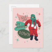 クリスマスストーリー – 腕を下げることができない ポストカード (正面/裏面)