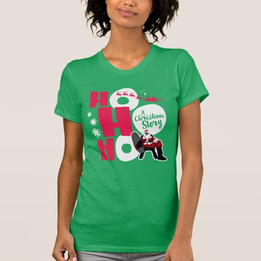 クリスマスストーリー | Ho Ho Ho Tシャツ (正面)