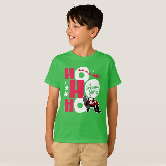 クリスマスストーリー | Ho Ho Ho Tシャツ (正面フル)
