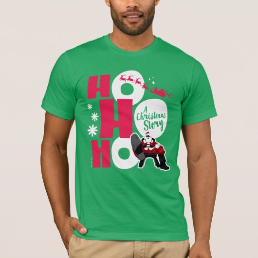 クリスマスストーリー | Ho Ho Ho Tシャツ (正面)