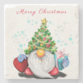 クリスマスストーンコースター格言とギフト ストーンコースター (正面)