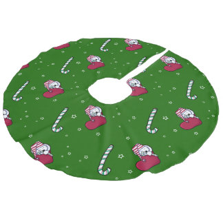 クリスマススナグルウェスティズツリースカート フェイクリネンツリースカート