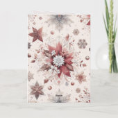 クリスマススノーカップル シーズンカード (裏面)