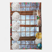 クリスマススノーキッチンタオル キッチンタオル (縦)