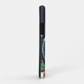 クリスマススノーグローブデザイン Case-Mate iPhoneケース (裏面/右)