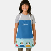 クリスマススノーグローブ エプロン (インサイチュ)