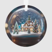 クリスマススノーグローブ オーナメント (裏面)