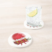 クリスマススノーグローブ コースター (側面)