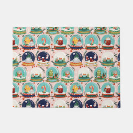 クリスマススノーグローブ//格言//ジンジャーブレッドハウス// ドアマット